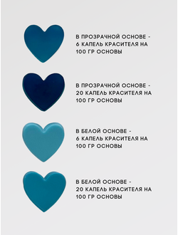 Пигментная паста концентрат Бирюзовый 50 мл