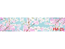 FM-21 ВЕСНА Глянцевая стеновая панель ALBICO(АЛЬБИКО) 2800*610*6мм