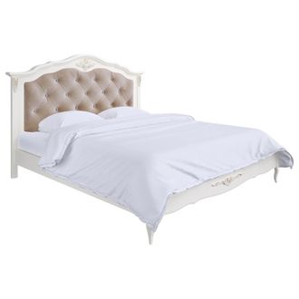КРОВАТЬ С МЯГКИМ ИЗГОЛОВЬЕМ 180*200 ROMANTIC R318-K02-B01