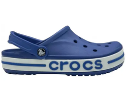 CROCS BAYABAND CLOG СИНИЕ С БЕЛЫМ