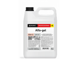 Чистящее средство для санузлов и сантехники ALFA-GEL. 5 л, 054-5