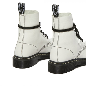 БОТИНКИ DR. MARTENS (ДОКТОР МАРТИНС) 1460 Pascal белые женские