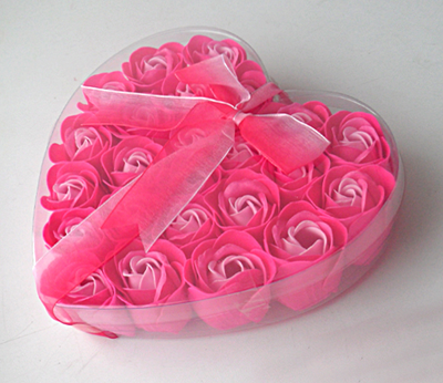 Набор мыльных лепестков в сердце 24шт