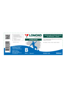 Чернила для широкоформатной печати Lomond LC105-B-010