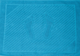 Махровый коврик оптом для ванной (ножки)50*70 плотность 700 гр/м2