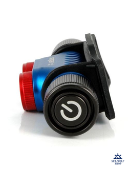 Фонарь подводный налобный Sargan "NIGHT STAR" 900Lm, теплый свет