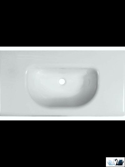 Раковина Эстет Olivia 90 х 45 см Каменная на столешницу в ванную