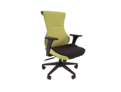 Офисное кресло CHAIRMAN game 10 ткань черн./зел.