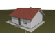 Одноэтажный дом с двумя спальнями 56м² (S56)