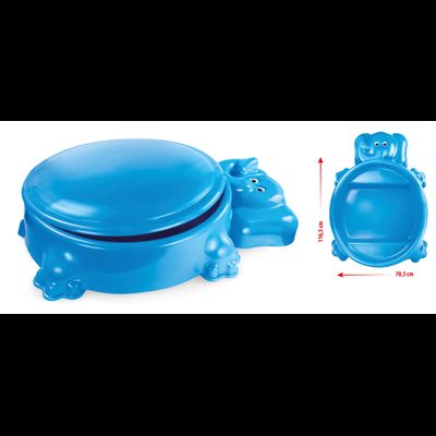 Песочница с крышкой «Слоненок», «Медвежонок» (пластик)