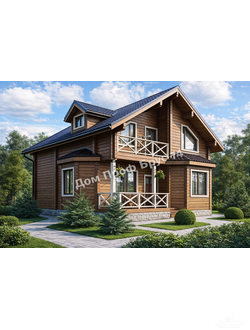 «Семейный Очаг»  10 х 9 м — 129 м2