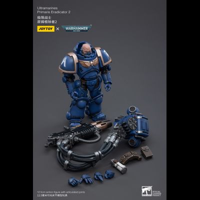 Примарис Эрадикатор Ультрамаринов (Warhammer 40k) - КОЛЛЕКЦИОННАЯ ФИГУРКА 1/18 Ultramarines Primaris Eradicator2 (JT3532) - JOYTOY