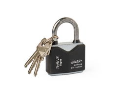 Замок навесной *BINARI* (цветные) 50мм