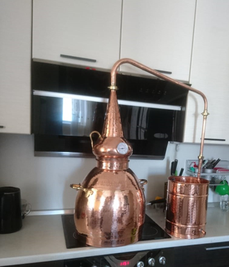 Аламбик для виски 10л-100л Португалия (Copper Crafts) арт.1018