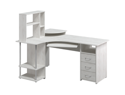 Стол компьютерный С-237 с полкой СЕ-237 Северное дерево светлое