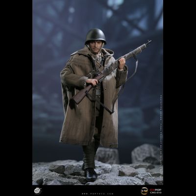 Снайпер Василий Зайцев (Джуд Лоу, "Враг у ворот") - КОЛЛЕКЦИОННАЯ ФИГУРКА 1/12 Soviet Sniper Vassili (CMS010) - POPTOYS