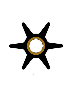 Импеллер посадка шпонка Ancor 2075 Ø89,3/22,2x32мм 6 лопастей для помпы охлаждения двигателя из чёрного неопрена