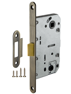 Защелка врезная PLASTIC P96WC-50 SN Бронза