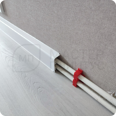 Плинтус для труб отопления ПВХ Smartprofile Aqua 20 мм.