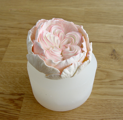 "РОЗА №4. Пионовидная" силиконовая форма