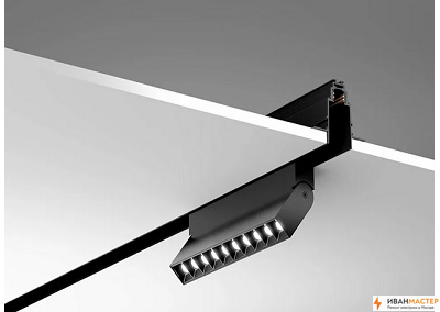 Установка магнитного шинопровода в частном доме и даче в Подмосковье ИВАНМАСТЕР