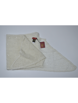 Vizio Италия шарф палантин 1341 SSX белый