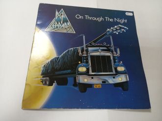 Def Leppard - On Through The Night (LP, Album, Spa) UK