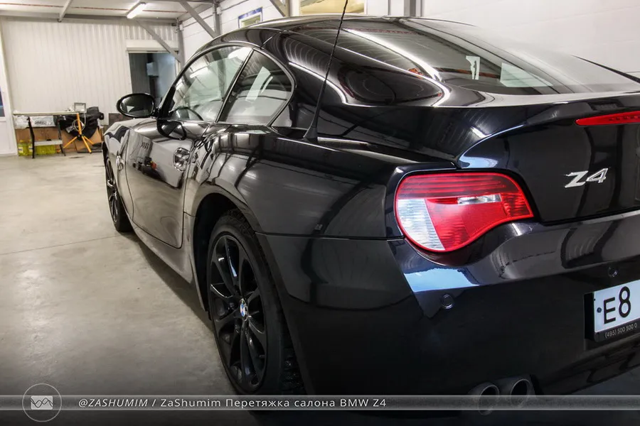 Перетяжка салон BMW Z4