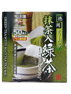Японский зеленый чай Сенча Уджиен (50 пакетиков)