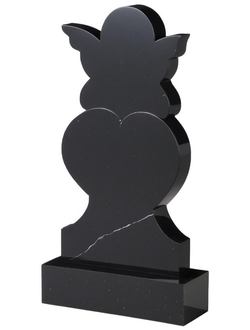 Надгробный памятник Ангел на сердце