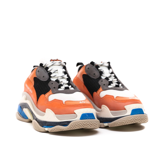 Кроссовки Balenciaga Triple S Orange Grey Black