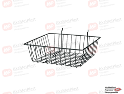 MBD6012 Корзина для перфорированных панелей 585х300х125 мм, черный шагрень