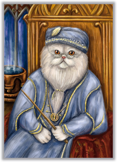 Хогвартс в стиле "CAT". Альбус Дамблдор