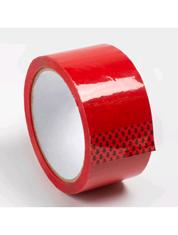 Скотч красный, 48мм*40м*43мкм