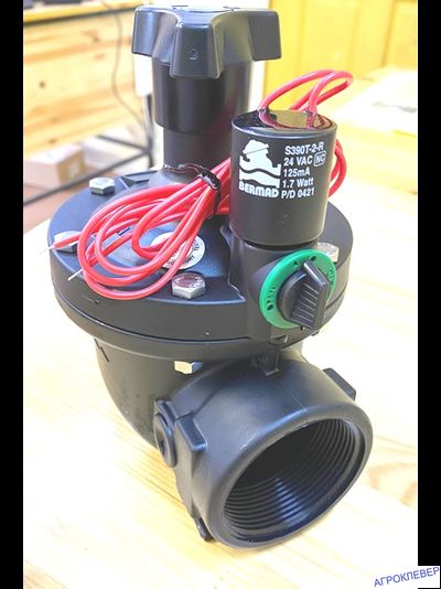 Клапан электромагнитный 2"ВР, 24AC (Bermad 210 BSP)