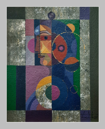 Теплый вечер. 2025. Холст, масло. 100х80 см © Харабадзе Заза