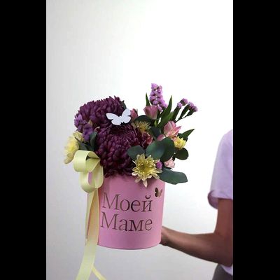Цветочная композиция для мамы № 606
