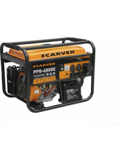 Генератор бензиновый CARVER PPG-6500E