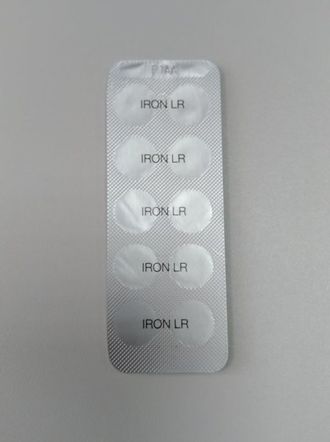 Таблетки для фотометра IRON LR (общ.железо), 10 шт.