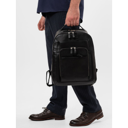 Кожаный рюкзак Monfestino black (арт. 3034-01)