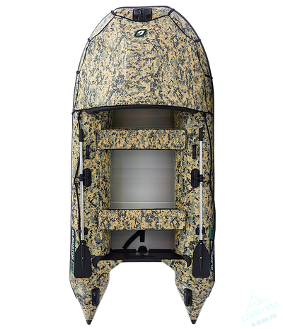Лодка ПВХ Gladiator Active C370AL Camo с алюминиевым полом