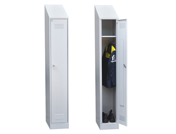 Шкаф одностворчатый с наклонной крышей