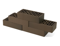 Кирпич баварская кладка мокко 1 NF 250х120х65мм М150 Braer