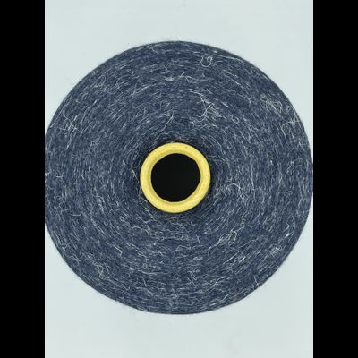 Zegna Baruffa Lane Borgosesia art. ATENASOFT  30% WS кашемир, 60% SETA шёлк, 10% LINO лён, Nm. 3/80 2666 м 100 гр. цв. тёмно-синий седой