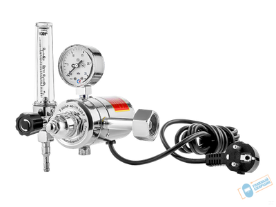Регулятор расхода углекислоты/аргона СВАРОГ У-30/АР-40-Р с подогревателем 220В (с поверкой)