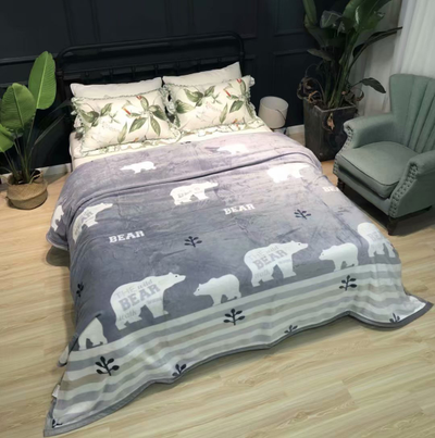 Плед CRISTELLE "Flamenco" полутороспальный 150х200 CFR1520-04