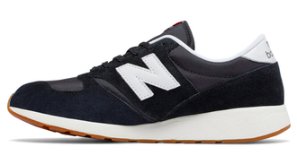 New Balance 420 Черные с белым (41-44) Арт. 398M-A