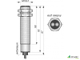 Оптический бесконтактный датчик OC09-NO-NPN (Д16Т, с регулировкой)