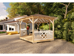 Деревянная беседка ЭММА