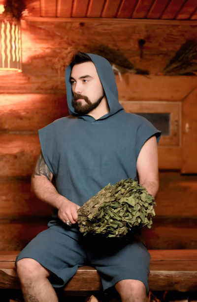 Костюм для банщика из крапивы Дар Земли